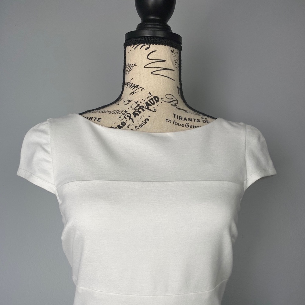 Banana Republic Fit & Flare Tiered Dress - Picture 5 of 6